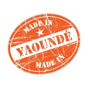 Made in Yaounde 스톡 일러스트