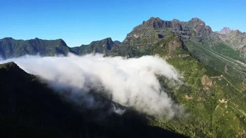 Madeira clouds time lapse Video stock 239990008