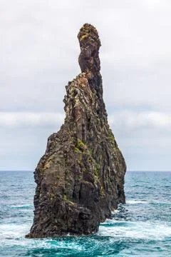 Madeira coast Stock Photos