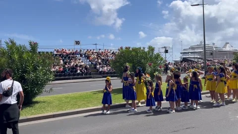 Madeira Flower Classic Auto Parade 2026 (Part 1) 스톡 동영상 334670290