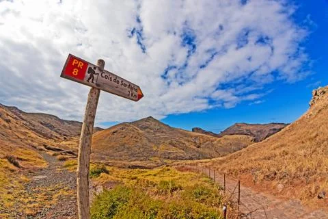 Madeira hiking Stock Photos