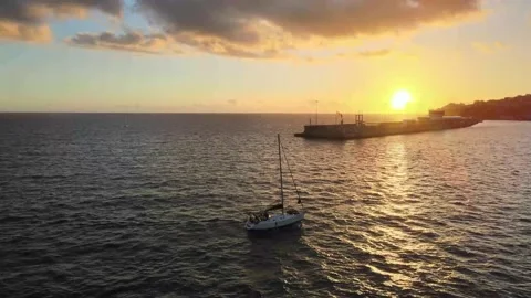 Madeira Island at dusk Stock Footage 143030441