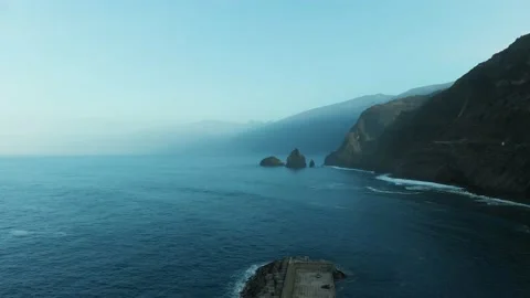 Madeira Misty Mountains Video stock 141748857