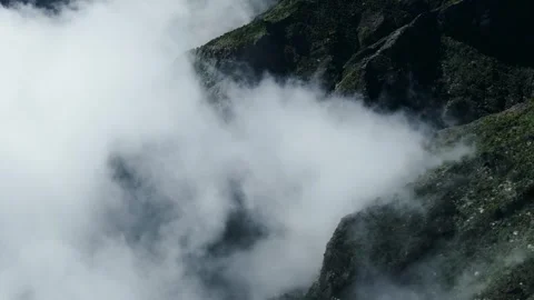 Madeira mountain range Stock Footage 277547986