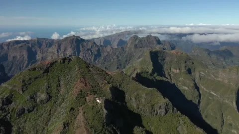 Madeira Mountains Video stock 174225946