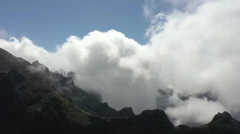 Madeira Mountains Video stock 174226328