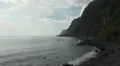 Madeira rough rocky coastline HD Footage