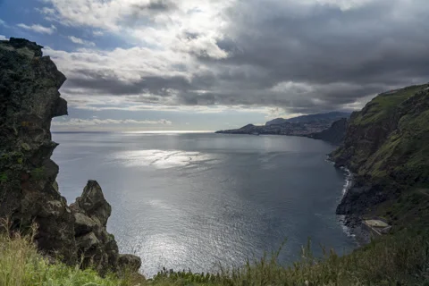 Madeira  Timelapse, dramatic sky-444 4KUHD 24 VHQ Stock Footage 255327021