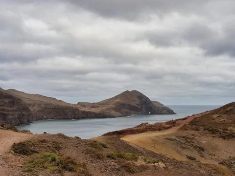 Madeira Volcanic Peninsula Landscape - Dramatic view of the Ponta de So Lou.. Stock-Fotos