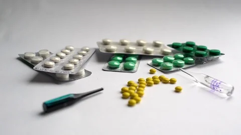 Madical pills Stock-Footage 73628272