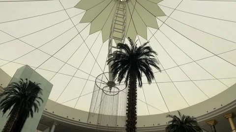 Madina mall ceiling design  Stock Footage 247348950