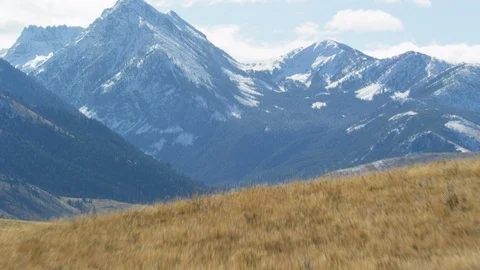 Madison Mountains, Montana Stock Footage