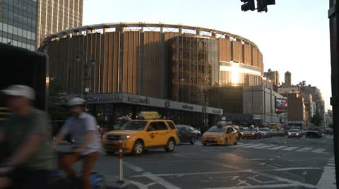 Madison Square Garden Video stock 25734049