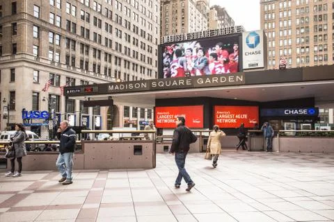 Madison Square Garden Stock Photos