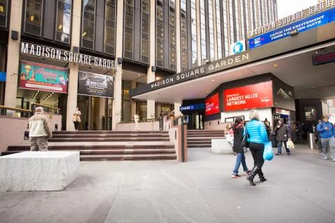 Madison Square Garden Stock Photos