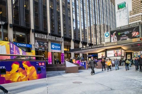 Madison square garden Stock Photos