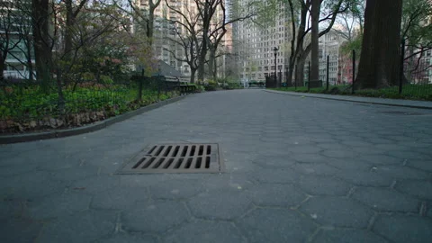 Madison Square Park Empty Stock Footage 130871991