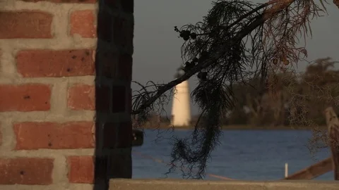 Madisonville Lighthouse Stock Footage 82584315