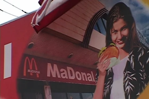 MaDonal Restaurant Stock Footage 86753552