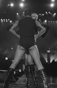Madonna at M.S.G. Stock Photos