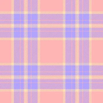 Madras pattern fabric textile, woven plaid texture check. Scarf vector seam.. Ilustração Stock