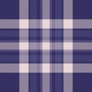 Madras plaid pattern textile, 60s background fabric tartan. Direct seamless.. Illustrazione stock
