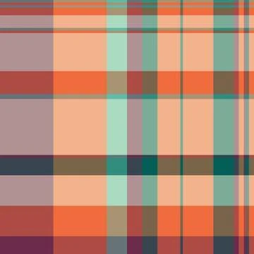 Madras texture fabric vector, factory check plaid pattern. Fluffy tartan se.. Illustrazione stock