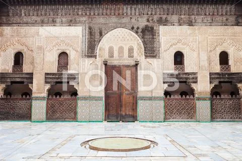 Madrasa Bou Inania Stock Photos