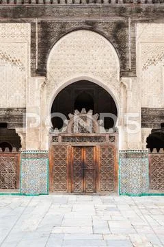 Madrasa Bou Inania Stock Photos