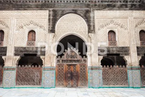 Madrasa Bou Inania Stock Photos