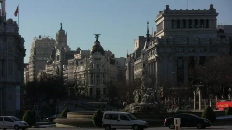 Madrid 01 Stock Footage 332569
