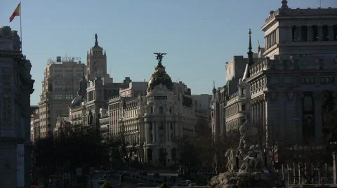 Madrid 02 Stock Footage 332576