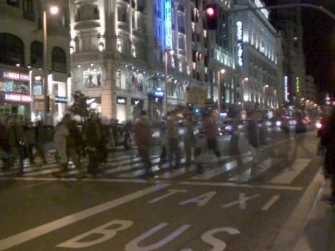 Madrid 3 Stock Footage 489936