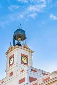 Madrid Architecture Background Stock Photos