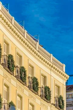 Madrid Architecture Background 스톡 사진