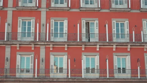 Madrid Architecture Stock Footage 232539061