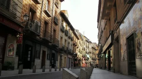 Madrid cityscape Stock Footage 12134978
