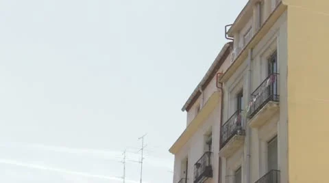 Madrid. Facade. Stock Footage 12101622