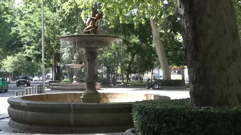 Madrid faces the first heatwave of the summer, Madrid, ES - 20 Jun 2026 Stock Footage 337621342