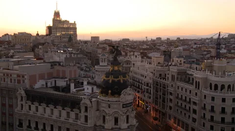 Madrid Stock Footage 3604683