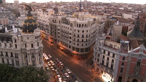 Madrid Stock Footage 3604751