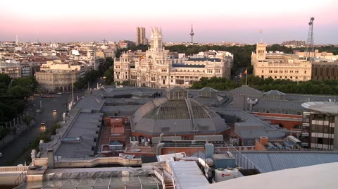 Madrid Stock Footage 3604943