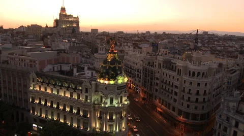 Madrid Stock Footage 5573749