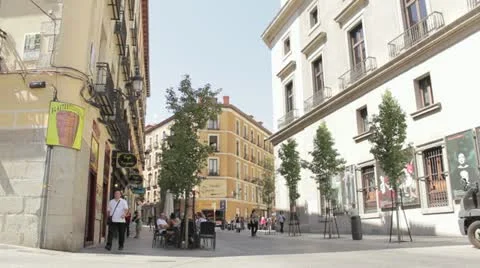 Madrid Stock Footage 12101479