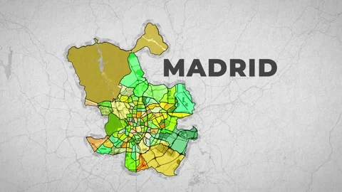 Madrid Stock Footage 259612127