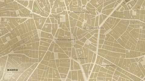 Madrid Stock Footage 344015670
