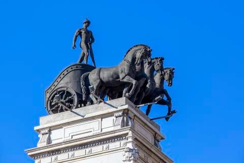 Madrid landmark Stock Photos
