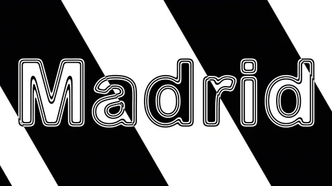 Madrid. Looping footage has 4K resolution. Illustration. Video stock 105694565