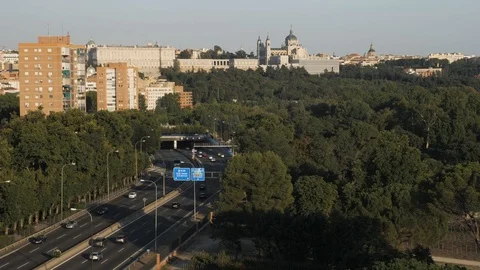 Madrid M30 Stock Footage 126911961