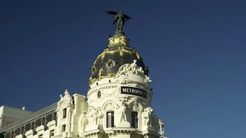 Madrid metropolis building Stock-Footage 71221976
